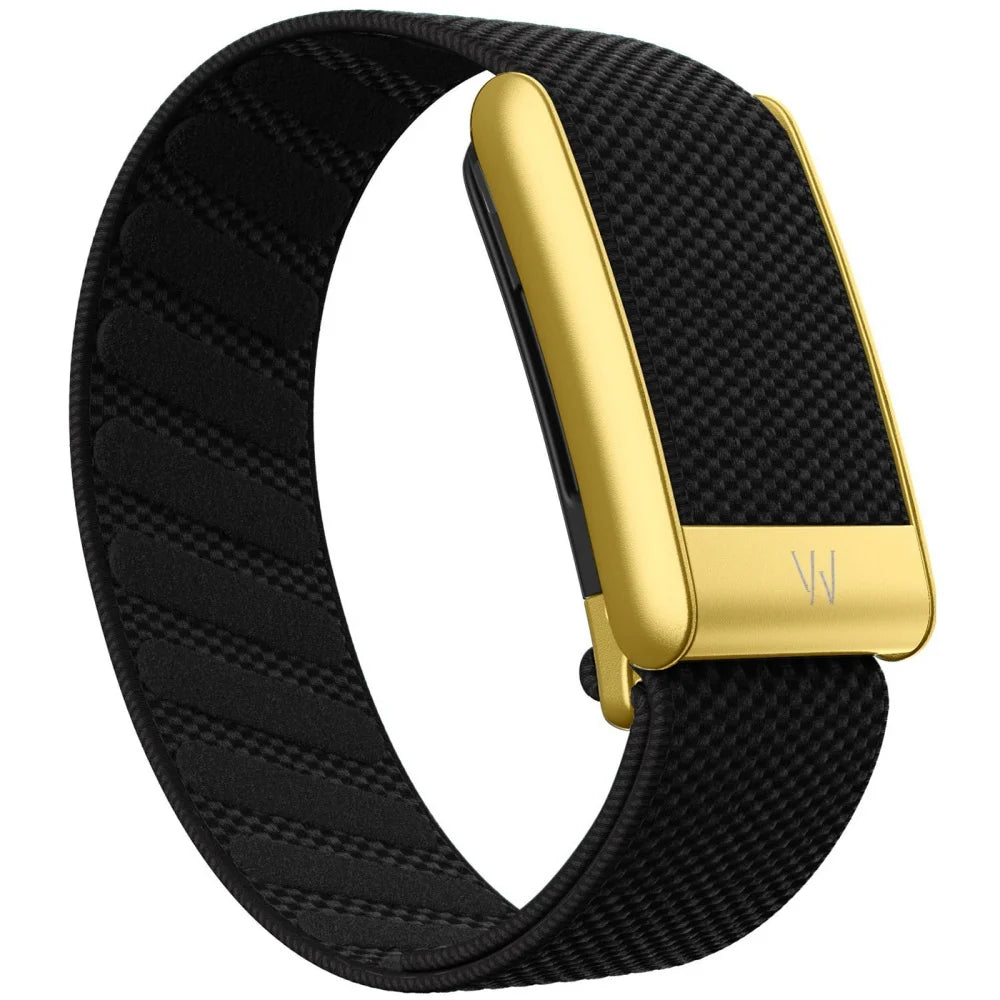 Pulsera de correa negra, plateada y dorada para brazalete Whoop 5.0 Mg con logo, banda de nailon trenzado elástico, correas de repuesto deportivas Whoop