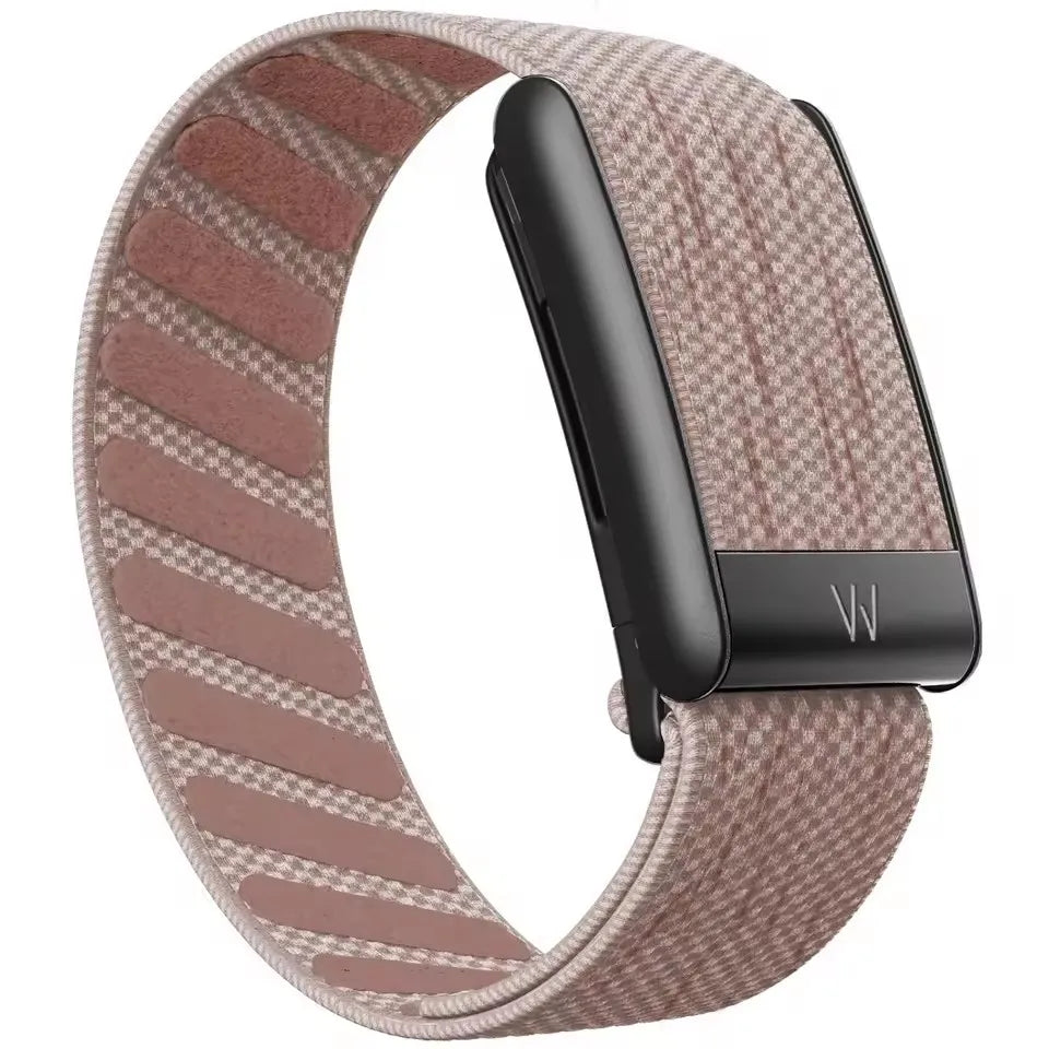 Pulsera de correa negra, plateada y dorada para brazalete Whoop 5.0 Mg con logo, banda de nailon trenzado elástico, correas de repuesto deportivas Whoop